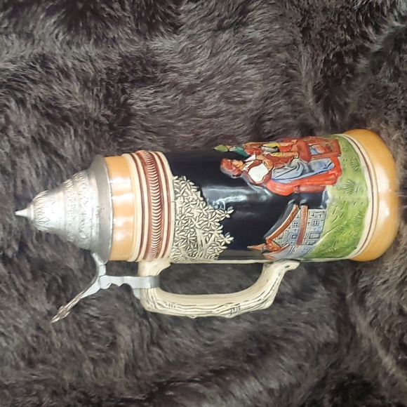 GERZ WEST GERMANY JUMBO BEER STEIN - Picture 7 of 13
